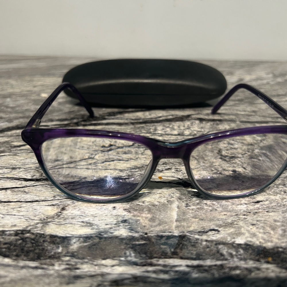 Purple Rectangular Glasses Lumio - image 7